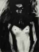 BURIAK MYROS 1943-1987,Nude Figure,1982,Westbridge CA 2014-11-29