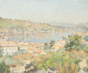 BURIE André Eugène 1900-1900,Mediterrane Hafenansicht,Hargesheimer Kunstauktionen DE 2010-09-11
