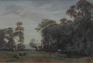 BURKE Harold Arthur,Now fades the glimmering landscape on the sight,1911,Holloway's 2008-09-30