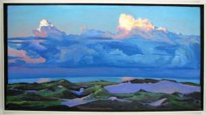 BURKE K,Shadow box with Cape Cod dunes landscape,CRN Auctions US 2009-04-26