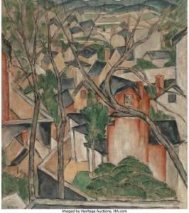 BURKHARD Henri 1892-1956,Homage to Cezanne,Heritage US 2022-11-04