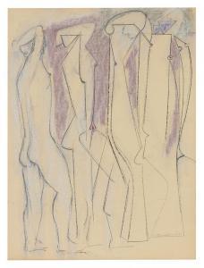 BURKHARDT Hans Gustav 1904-1994,Untitled,1967,Los Angeles Modern Auctions US 2018-06-10