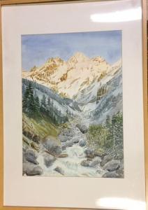 BURKI Charles 1909-1994,Torrent de montagne,2004,Millon & Associés FR 2018-06-07