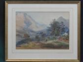 BURKLEY C.F 1800-1800,Scottish or Snowdonia mountain,1857,Peter Francis GB 2014-11-18