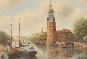 BURKSEN W. J,European canal scene,Ripley Auctions US 2009-09-26