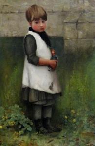 BURLAND YATES Caroline 1879-1887,Her favourite doll,1887,Halls GB 2011-10-26