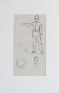 BURLEIGH Veronica 1909-1999,A Collection of pencil sketches,Tennant's GB 2023-08-19