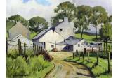 BURLEY David William 1901-1990,Irish farm,Canterbury Auction GB 2015-08-11