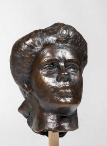 BURLINGAME Sheila Ellsworth 1894-1969,portrait of Jacqueline Dur Russell,1930,Cobbs US 2021-11-13