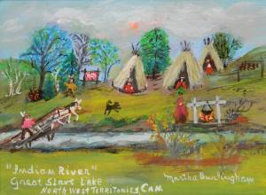 BURLINGHAM Martha 1889,Indian River - Camp,1958,Rachel Davis US 2017-05-13