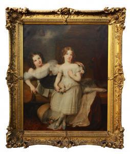 BURLISON Clément 1815-1899,The Two Sisters,1889,Mallams GB 2020-02-26