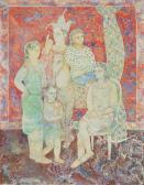 BURMAN Satki 1935-1974,Untitled (The Family),1995,Christie's GB 2022-09-21