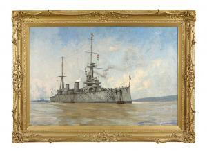 BURN Gerald Maurice 1862-1945,HMAS Australia I,1915,Shapiro AU 2021-03-30