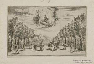 Burnacini Lodovico Ottavio 1636-1707,Il pomo d'oro,1668,Galerie Koller CH 2012-09-17