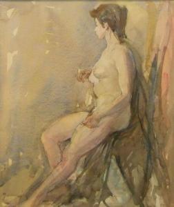 BURNAGE Robert 1900-1900,A Nude,Keys GB 2010-10-08