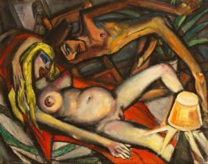 BURNAND Geoffrey 1912-1997,The Prostitute and her client,1974,Duke & Son GB 2015-09-17