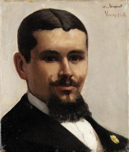 BURNAT PROVINS Marguerite 1872-1952,Grasse Portrait of a man,1898,Sotheby's GB 2021-03-16