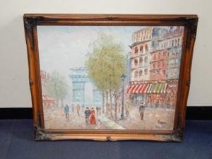 BURNETT BERNARD 1900-1900,Figures on the Champs Elysee, Paris,Golding Young & Mawer GB 2017-07-12