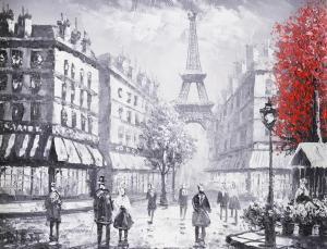 BURNETT Caroline 1877-1950,The Eiffel Tower,Bellmans Fine Art Auctioneers GB 2024-01-15