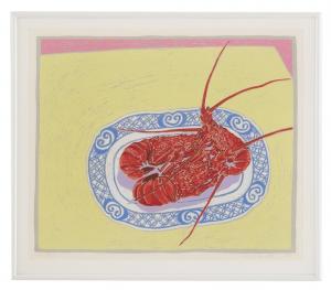 BURNETT Tom 1958,Crayfish,1985,New Orleans Auction US 2024-01-25