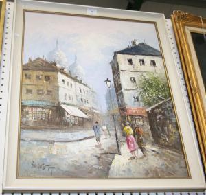 BURNETT W,Paris Street Scene,Tooveys Auction GB 2012-07-10