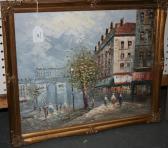 BURNETT W,View of a Parisian Street,Tooveys Auction GB 2011-02-23
