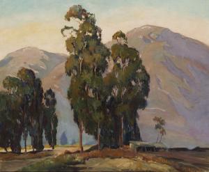 BURNETTE Mabel 1876-1956,Foothills of Altadena,John Moran Auctioneers US 2019-04-09