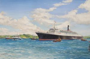 Burnie J C 1900-1900,RMS QE2 LAUNCH DAY,1967,Great Western GB 2019-11-29