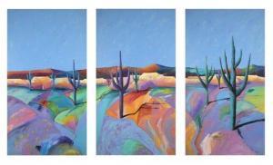 BURNS Downe,Awakening of Joy (Triptych),1990,Santa Fe Art Auction US 2021-05-29
