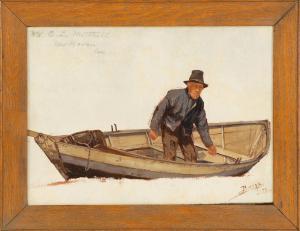 BURNS James,Fisherman in a dory,Eldred's US 2015-11-06