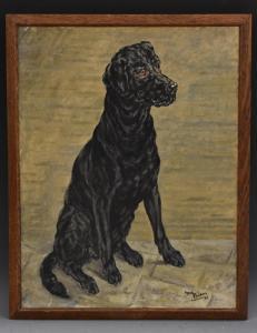 Burns Meg 1900-1900,Black Labrador,1966,Bamfords Auctioneers and Valuers GB 2018-08-15