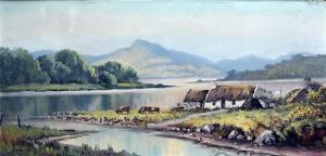 Burns W.H 1900-2000,Ballynahinch Lake, Connemara,Gormleys Art Auctions GB 2024-04-09