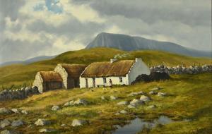 Burns W.H 1900-2000,Below Muckish Mountain, Co. Donegal,Gormleys Art Auctions GB 2024-04-09