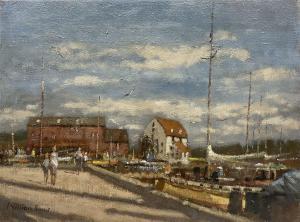 BURNS William Alexander 1921-1972,Woodbridge Suffolk - The Quay,David Duggleby Limited GB 2023-06-16