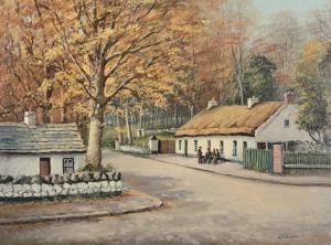 BURNS William Henry 1924-1995,BACHELORS WALK PORTADOWN,Ross's Auctioneers and values IE 2023-12-06