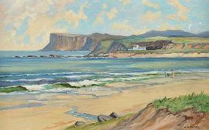 BURNS William Henry 1924-1995,BATHING, FAIR HEAD,Ross's Auctioneers and values IE 2016-06-22