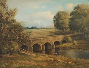 BURNS William Henry 1924-1995,SHAW'S BRIDGE,Ross's Auctioneers and values IE 2024-03-20