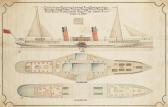 BURNSIDE,PADDLE STEAMER DESIGNED AT CLYDEBANK NAVAL ARCHITE,1898,Lyon & Turnbull GB 2014-04-16