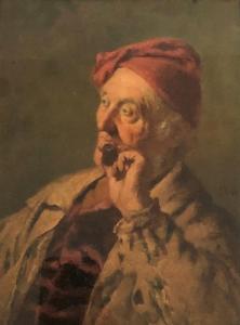BURR John 1834-1893,Man Smoking a Pipe,Simon Chorley Art & Antiques GB 2021-03-23