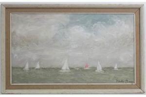 BURR Victor 1908-1993,Yachts at sea,Dickins GB 2015-11-14