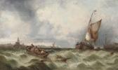 BURRELL James 1800-1800,A heavy swell off Boulogne,Christie's GB 2008-11-25