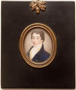 BURRELL Joseph Francis 1770-1834,Head and shoulders portrait of a young gent,Keys GB 2016-11-24