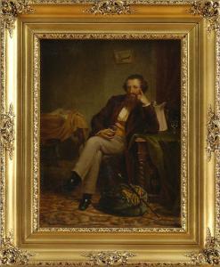 BURRLOOMIS OSBERT 1813-1886,PORTRAIT OF A GENTLEMAN,1813,Stair Galleries US 2008-09-13