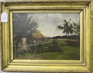 BURROUGHS FOWLER Walter John 1861-1930,Farm Scene,Tooveys Auction GB 2017-01-25