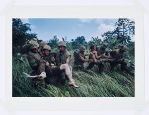BURROWS Larry,Recovery of Wounded Under Fire, Near Hill 484, Vie,1966,Brunk Auctions 2022-10-14