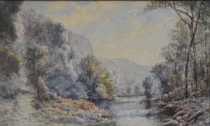 BURROWS W.R,River landscape,Gilding's GB 2021-05-25