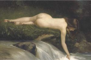 BURTON Arthur P 1800-1900,Nymph of the Stream,Christie's GB 2004-05-14