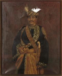 BURTON Claire,Portrait of the Maharaja of Gwalior,Christie's GB 2009-05-19