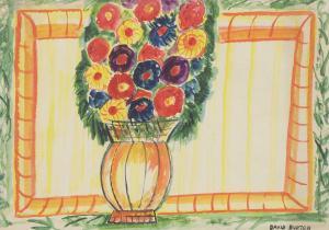 BURTON David 1883-1945,Vase of Flowers,Sworders GB 2021-08-01