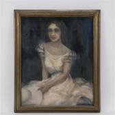 Burton Glen,portrait of a young girl,20th Century,Ripley Auctions US 2017-11-11